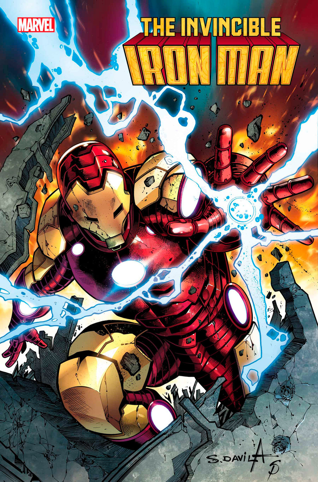 Invincible Iron Man (2023) #7 Sergio Davila Variant