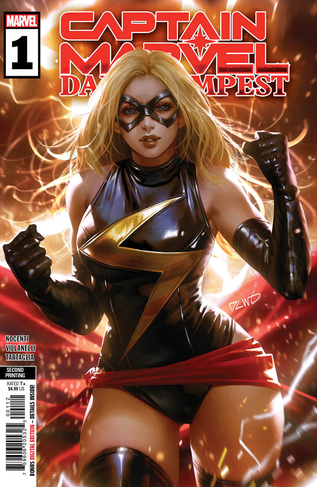 Captain Marvel: Dark Tempest #1 Variant (2nd Print) Derrick Chew Edition