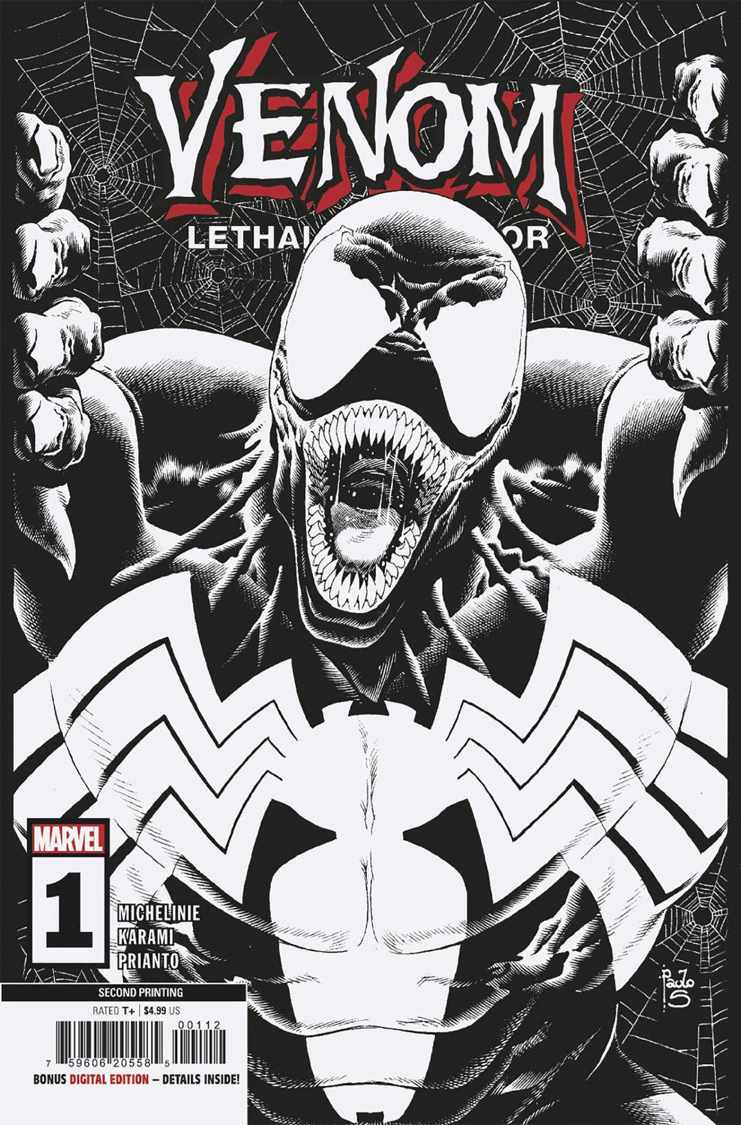 Venom Lethal Protector II #1 Paulo Siqueira 2nd Print Variant