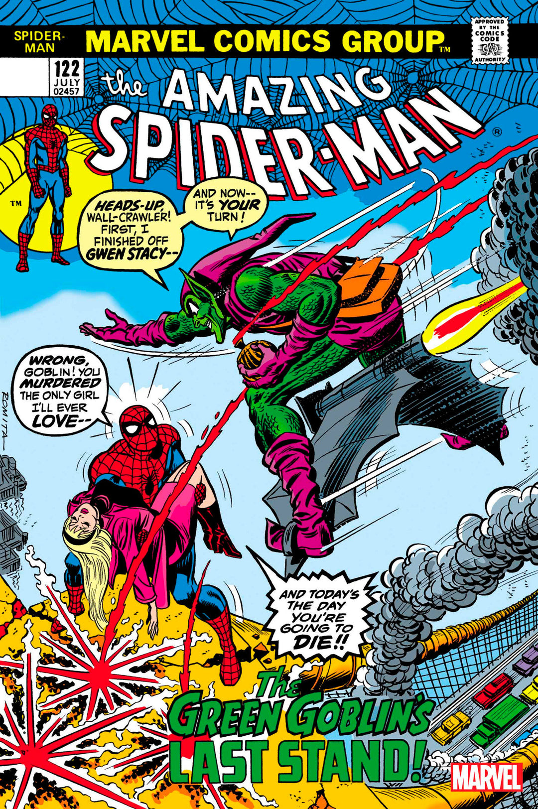 Amazing Spider-Man (1963) #122 Facsimile Edition