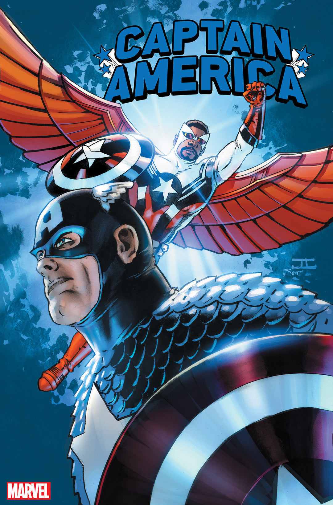 Captain America (1968) #750 John Cassaday Blue Variant