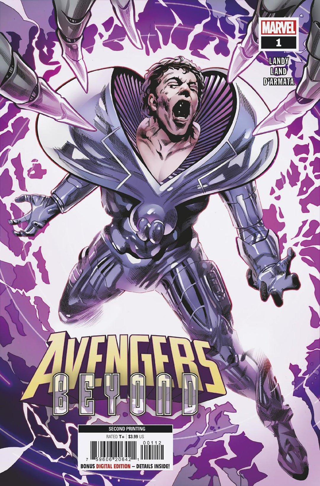 Avengers Beyond #1 Greg Land 2nd Print Variant