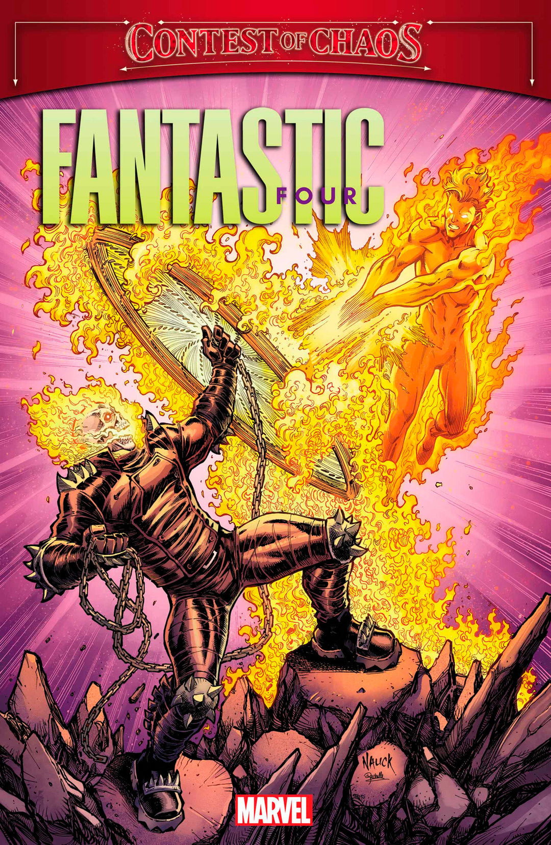 Fantastic Four (2023) Annual #1 Todd Nauck Variant [Chaos]