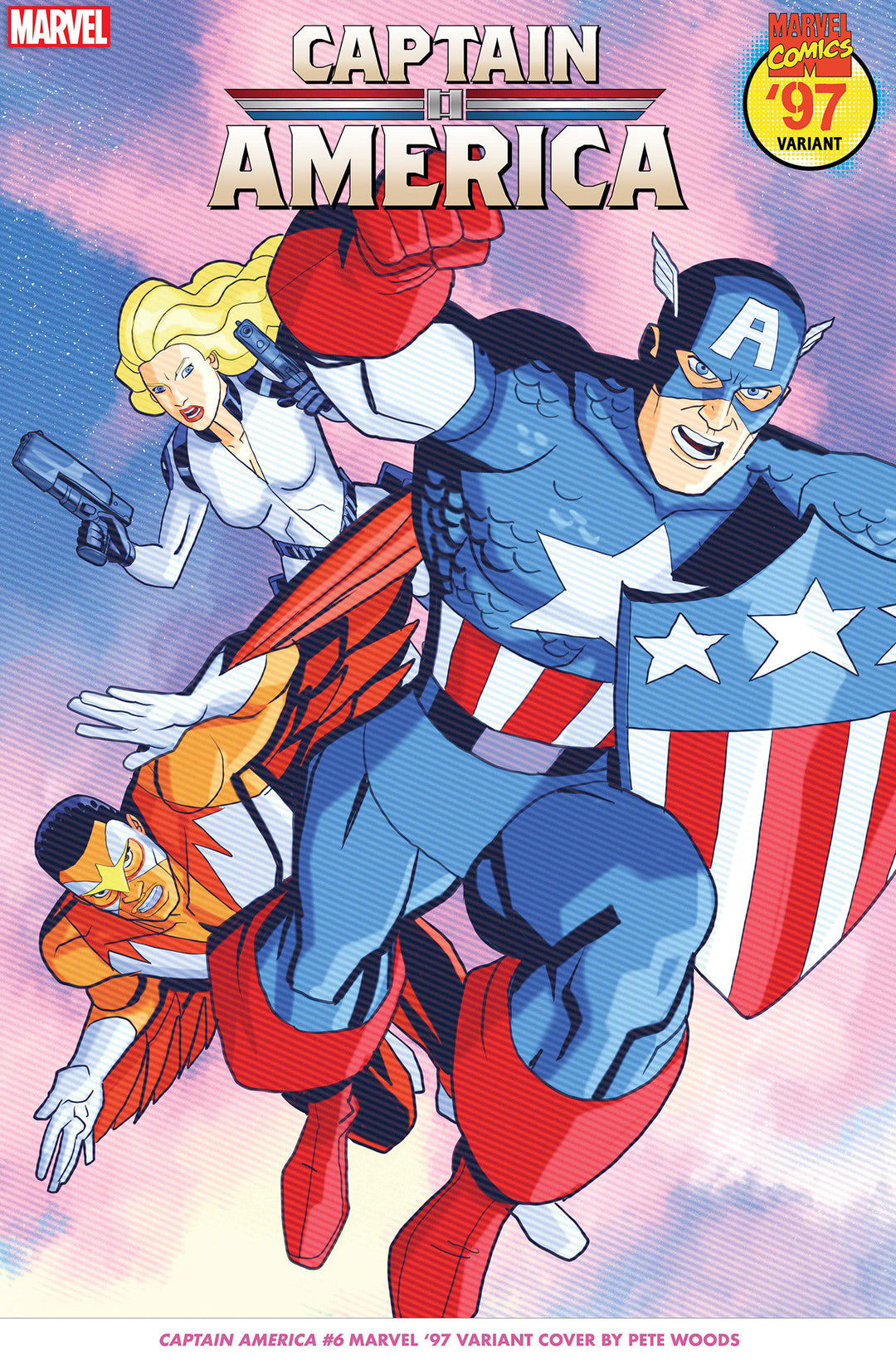 Captain America (2023) #6 Pete Woods Marvel 97 Variant