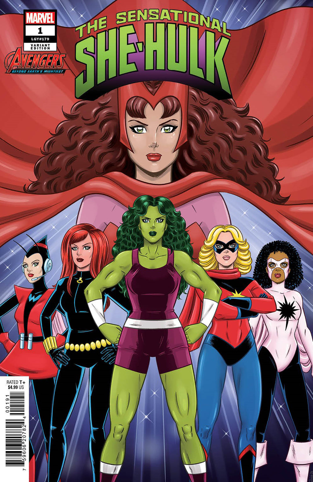 Sensational She-Hulk (2023) #1 Gisele Lagace Avengers 60th Variant