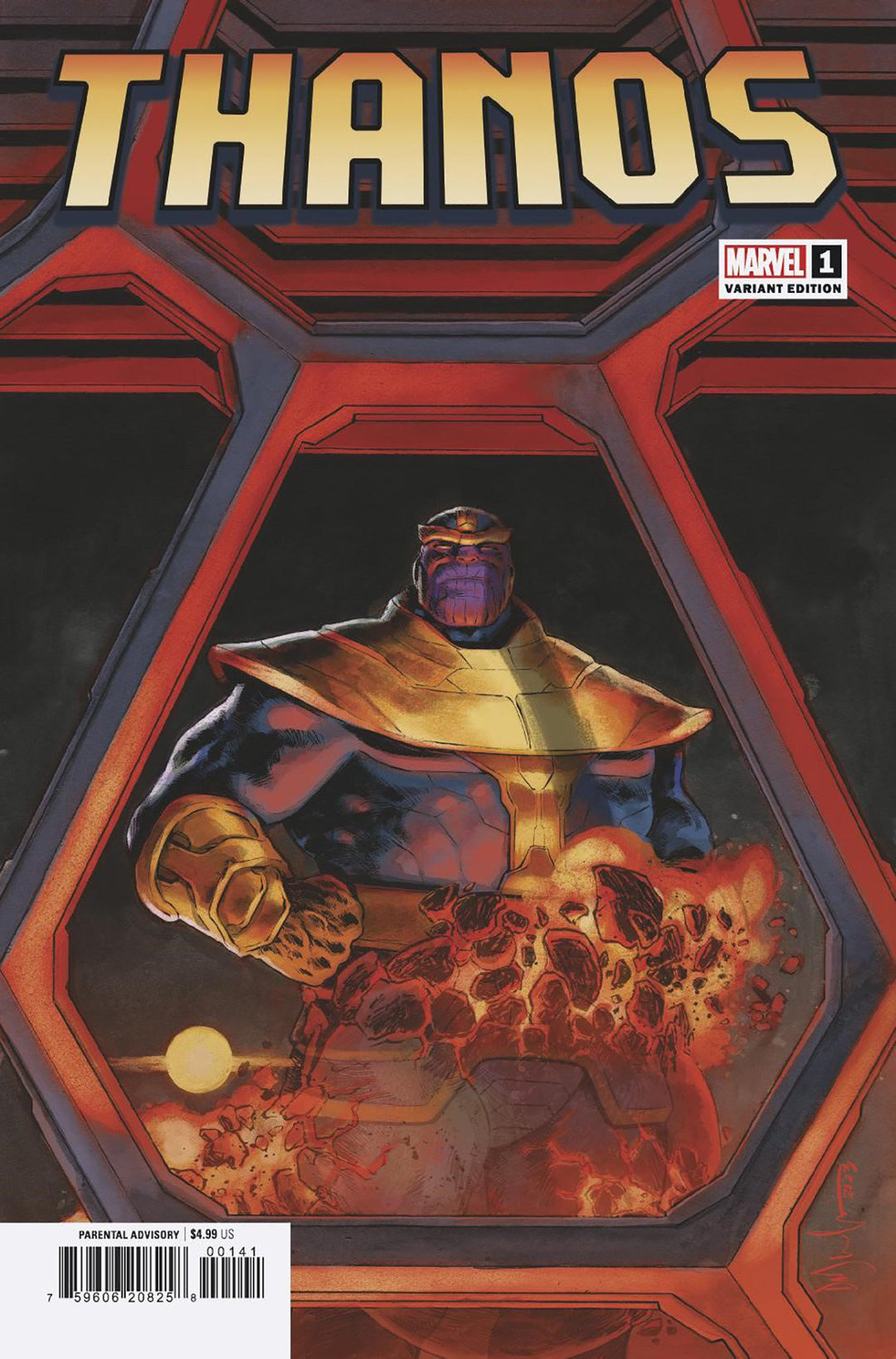 Thanos (2024) #1 Dave Wachter Windowshades Variant