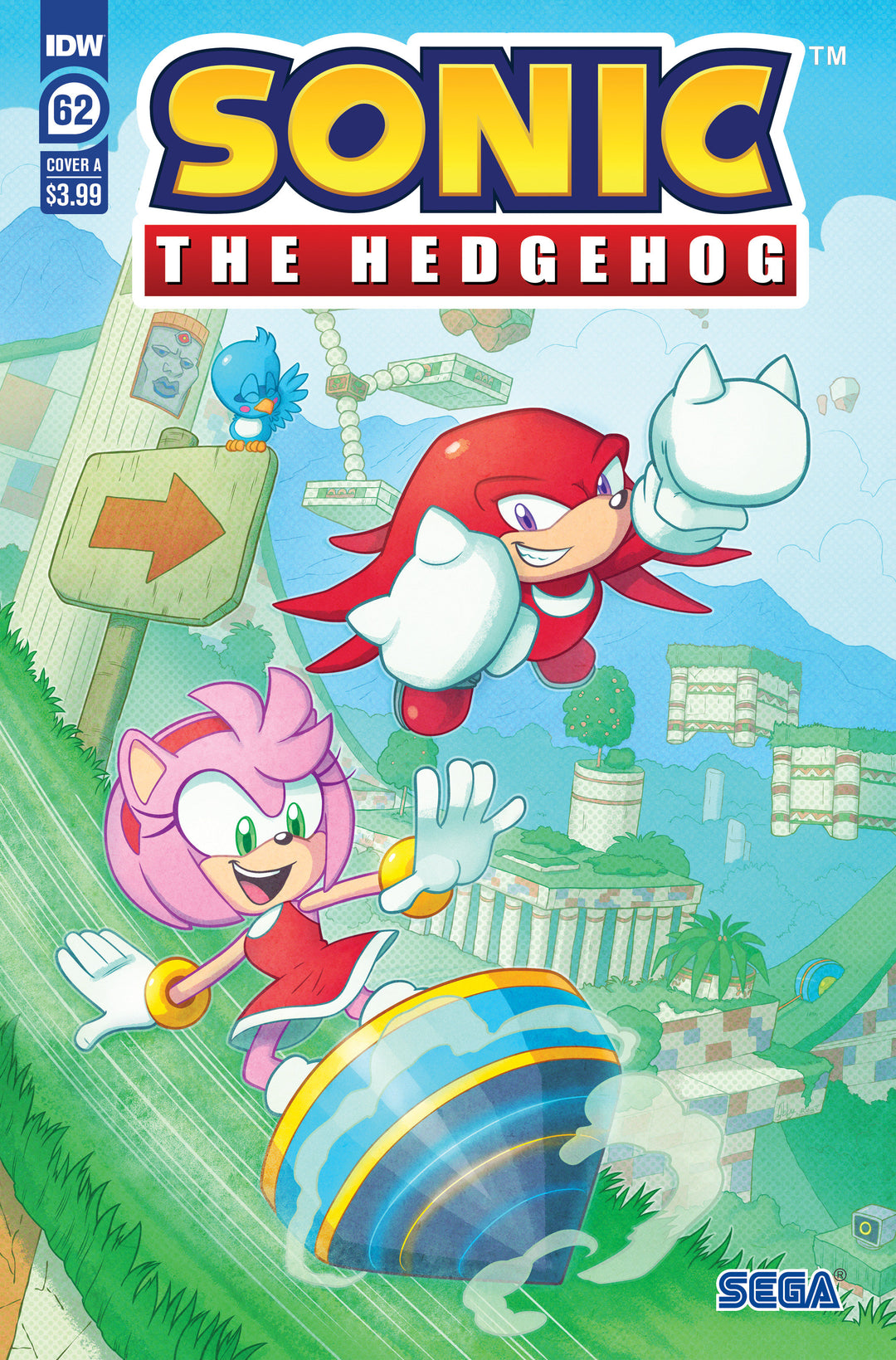 Sonic The Hedgehog #62 Cover A (Bulmer)