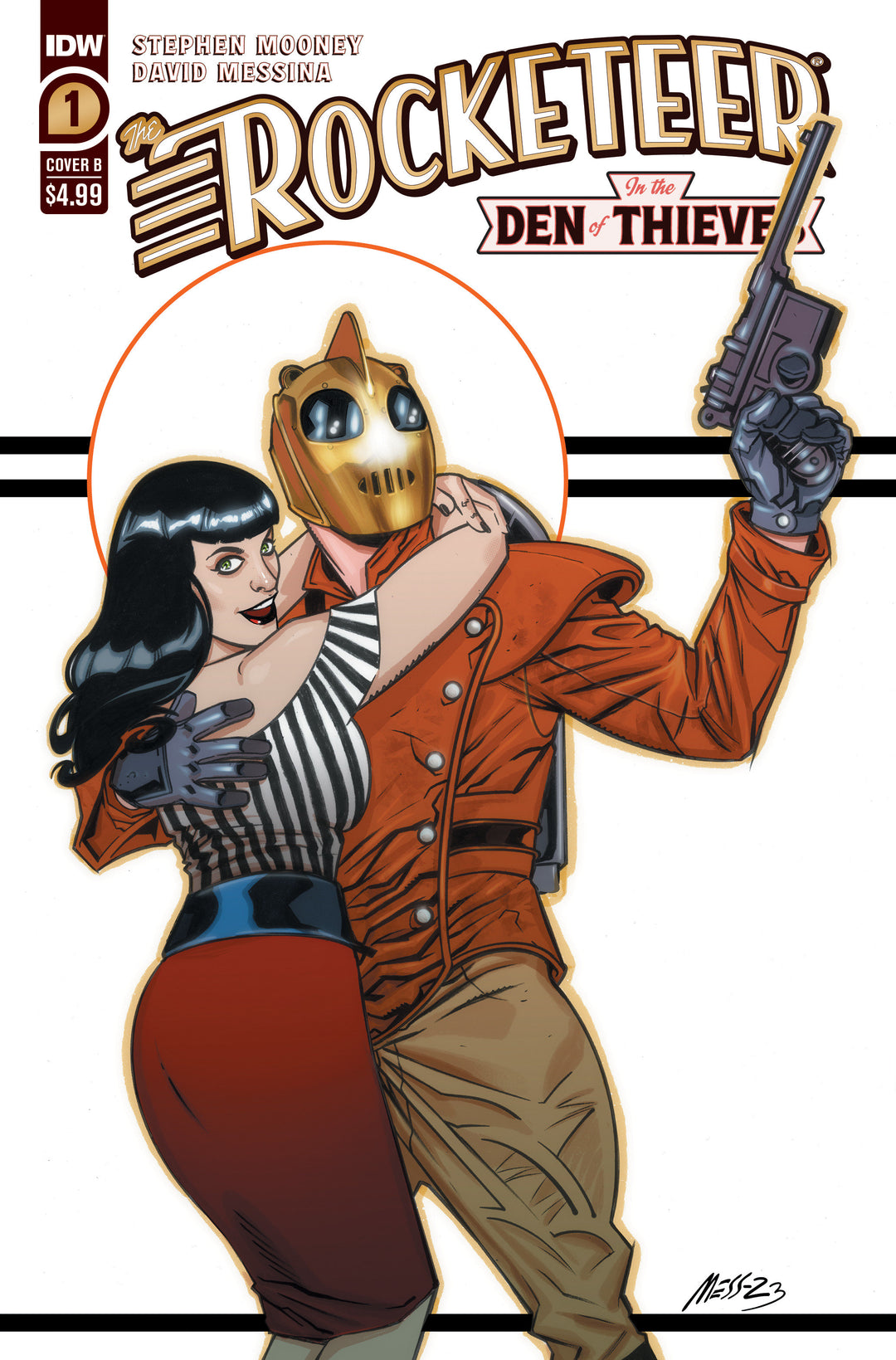 The Rocketeer: In The Den Of Thieves #1 Variant B (Messina)