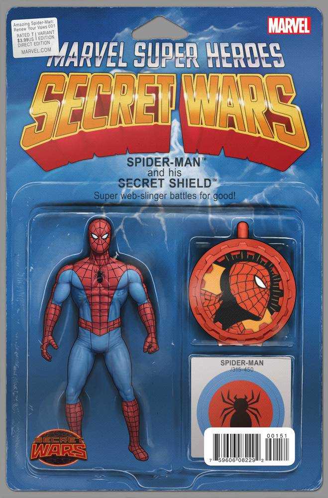 Amazing Spider-Man Renew Your Vows #1 Action Figure Variant <BINS> <YS12>