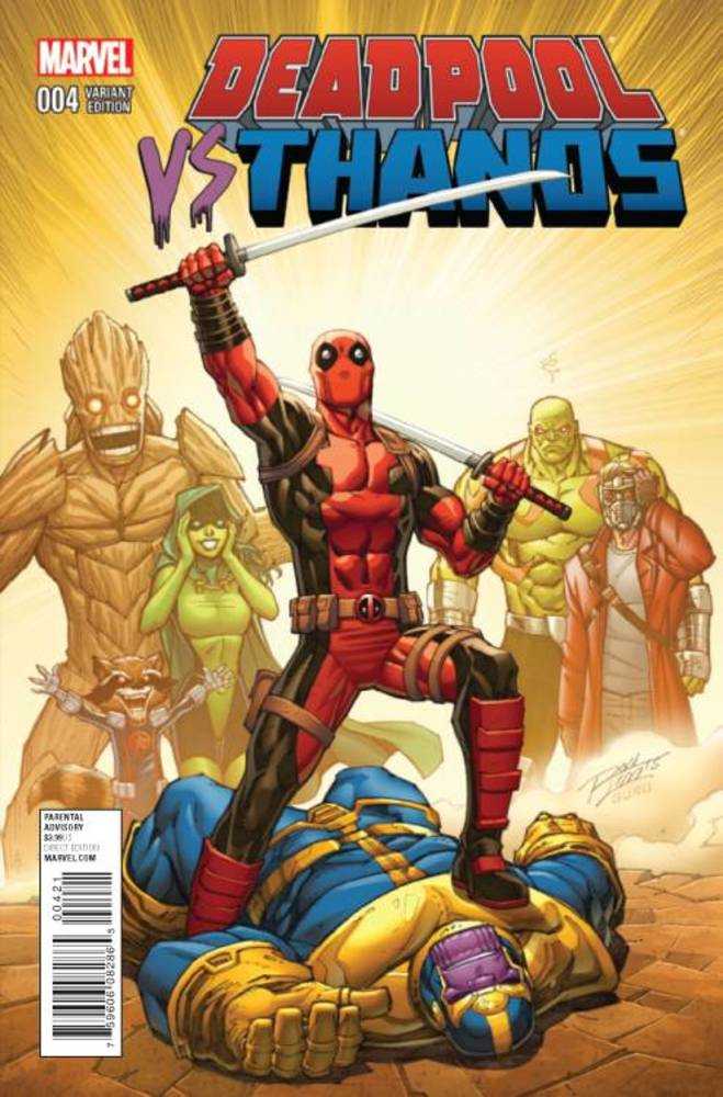 Deadpool vs Thanos #4 (Of 4) Lim Variant <BINS>