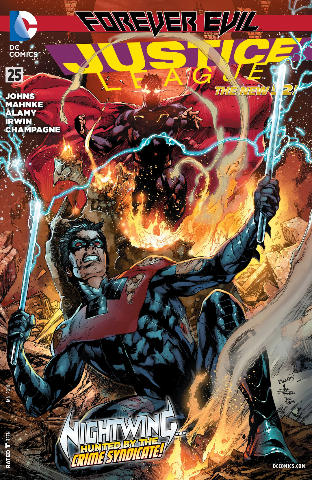 Justice League (2011) #25 (Evil)