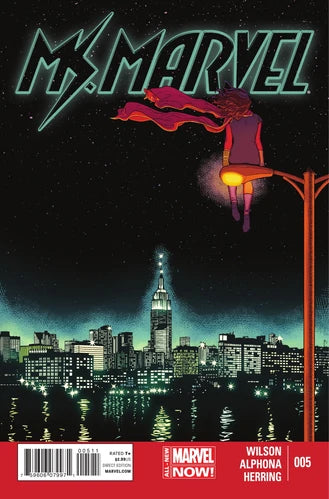 Ms Marvel (2014) #5 <BINS> [Damage: Small Tear]