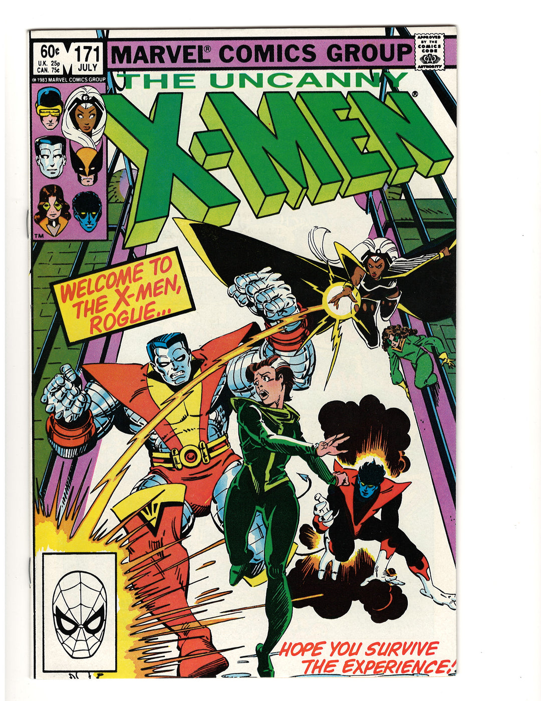 Uncanny X-Men (1963) #171 Direct FN