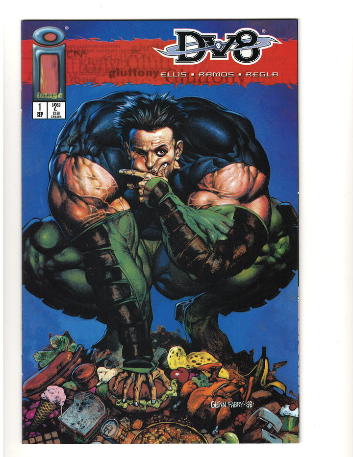 Lot of 8 DV8 #1 Image Comic Books Covers 1A-1H Special Edition Box SEALED with COA [715/2500] <OXD-20>