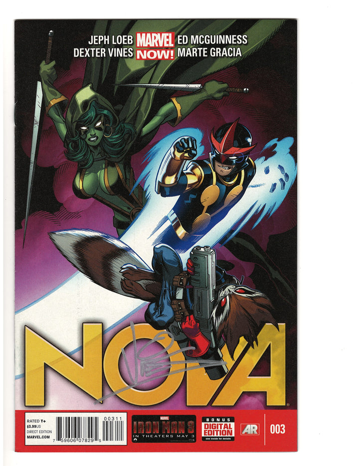 Nova #3 Now SIGNED by Artist Dexter Vines OXV-03