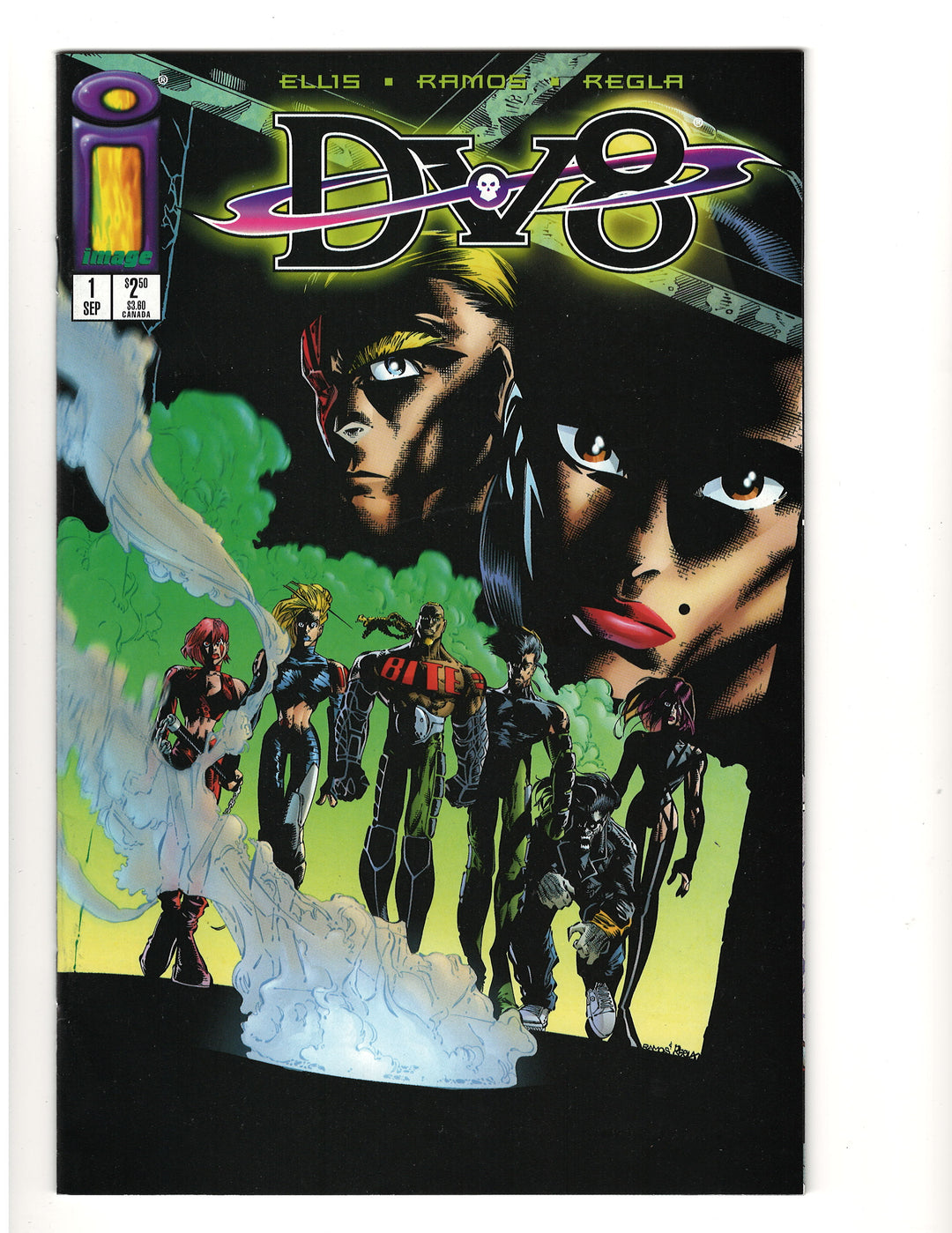 Lot of 8 DV8 #1 Image Comic Books Covers 1A-1H Special Edition Box SEALED with COA [715/2500] <OXD-20>