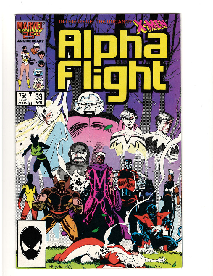 Alpha Flight (1986) #33 - 1st Appearance of Yuriko Oyama as Lady Deathstrike