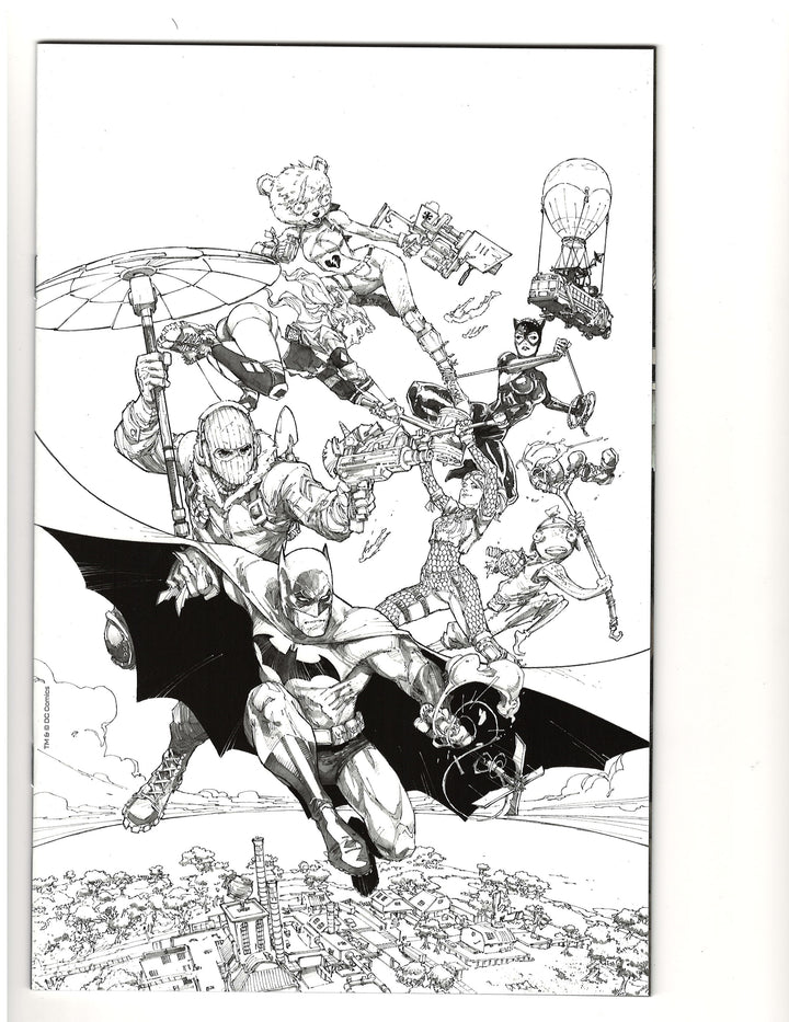 Batman Fortnite Zero Point Batman Day Special Edition #1 Cover B Inc (1:100) Mikel Janin Black & White Variant <OXV-01>