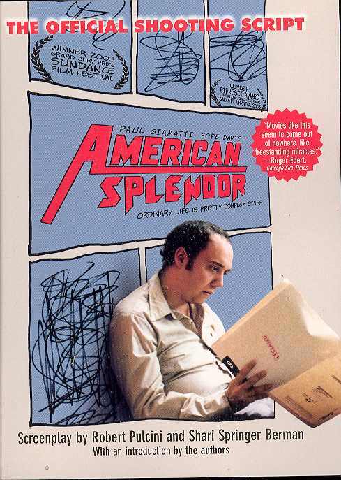 American Splendor The Official Shooting Script Graphic Novel