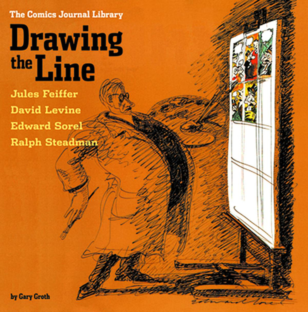 Comics Journal Library TPB Volume 04 Drawing The Line