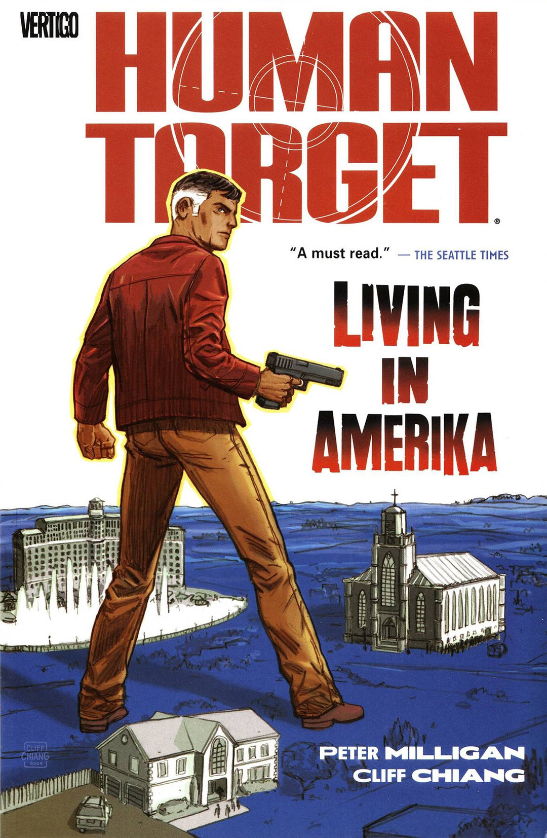 Human Target Living In Amerika TPB (Mature)