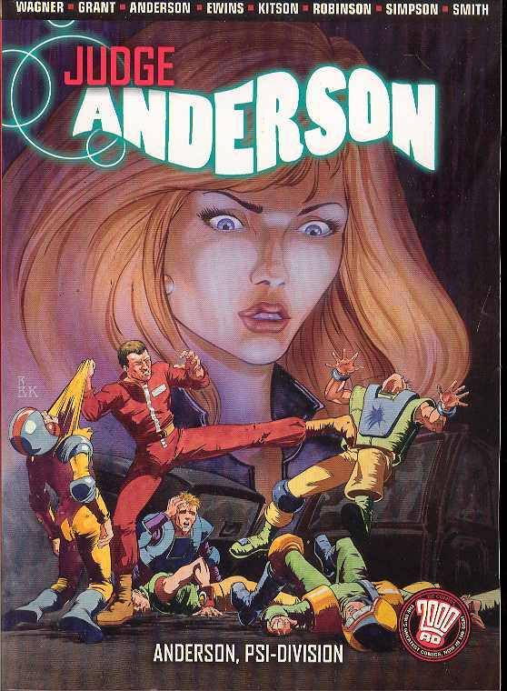 Judge Anderson TPB Volume 01 Anderson Psi Division