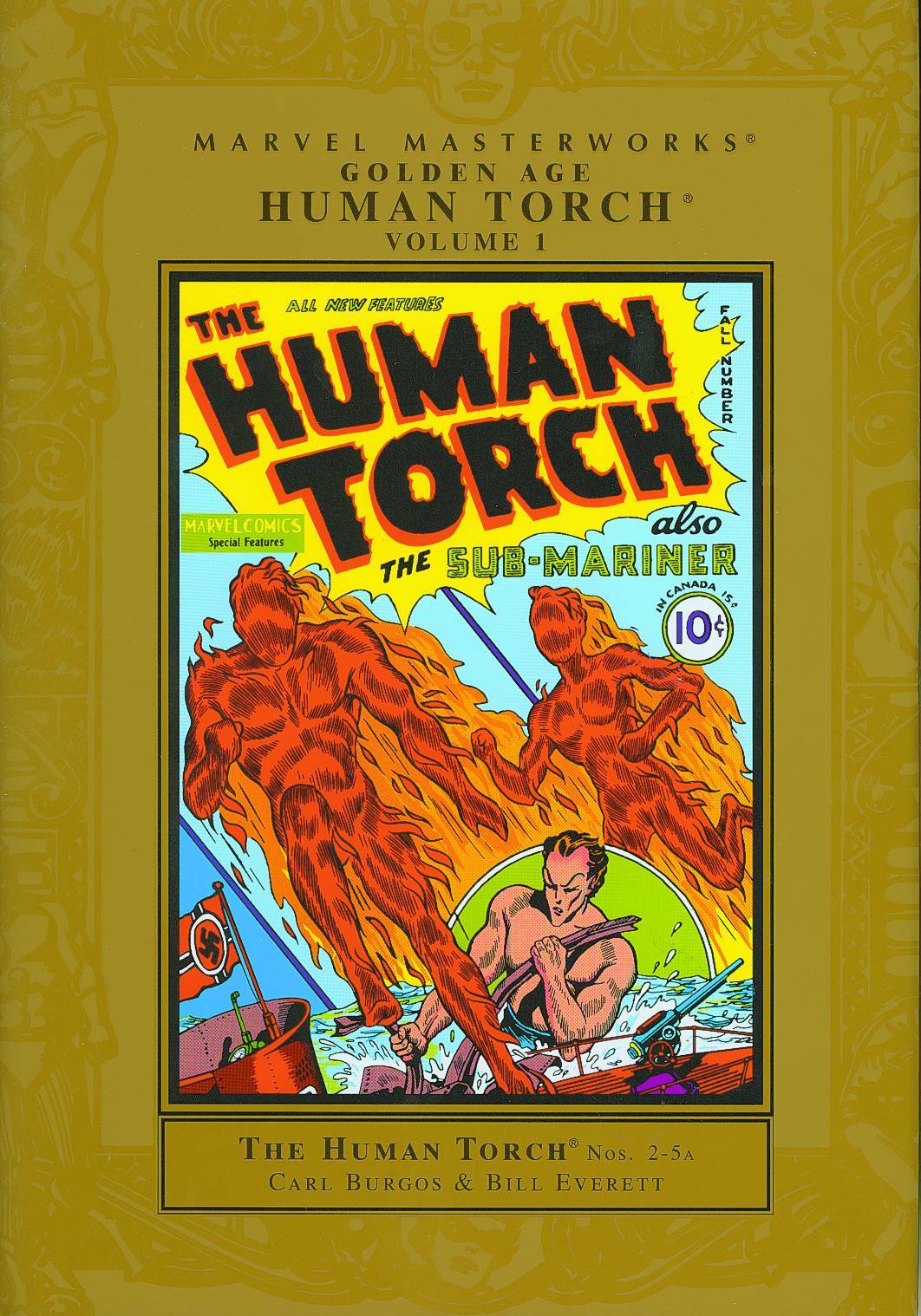 Marvel Masterworks Golden Age Human Torch Hardcover Volume 01 New Edition