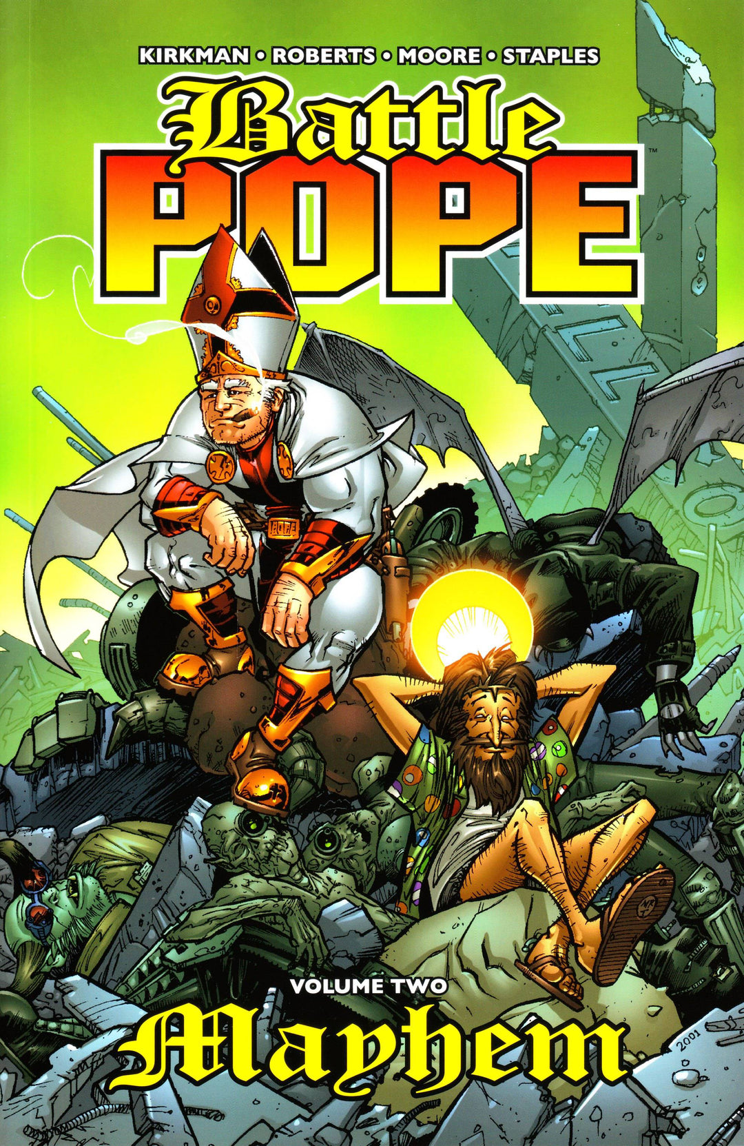 Battle Pope TPB Volume 02 Mayhem (Mature) OXI-02