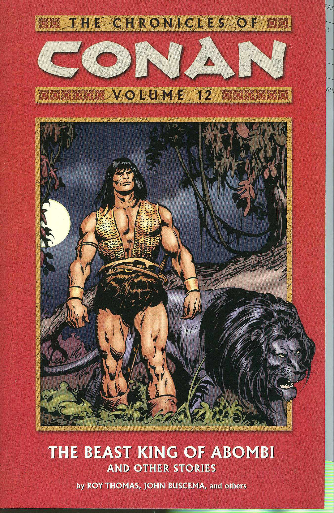 Chronicles Of Conan TPB Volume 12 Beast King Of Abombi <OXI-04>