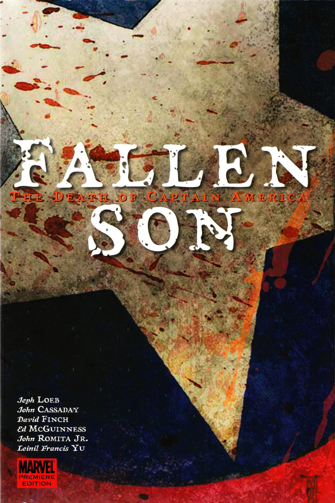 Fallen Son Death Of Captain America Prem Hardcover