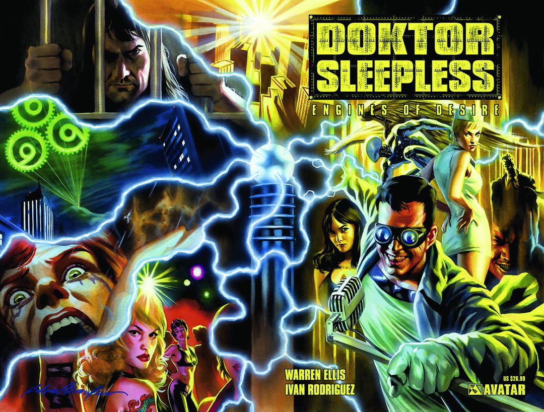 Doktor Sleepless TPB Volume 01 Engines Of Desire OXI-05