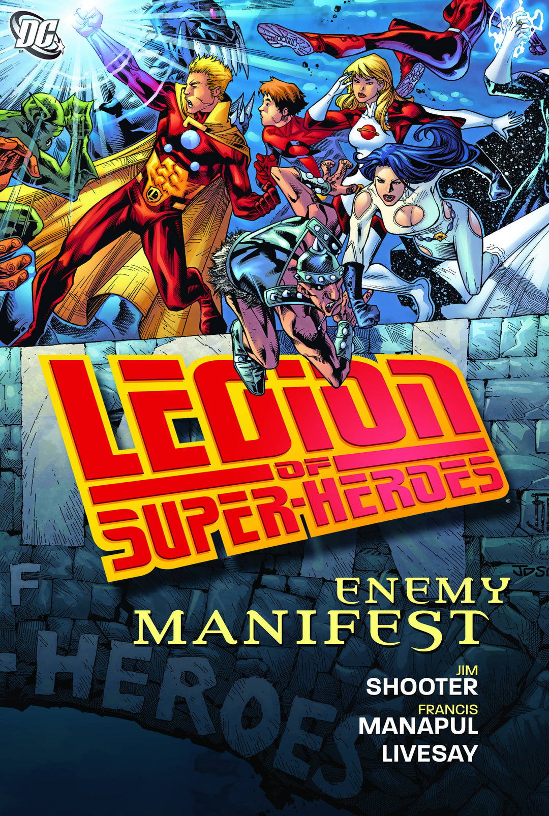 Legion Of Super-Heroes Enemy Manifest Hardcover