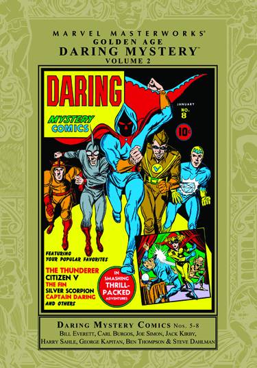 Marvel Masterworks Golden Age Daring Mystery Hardcover Volume 02