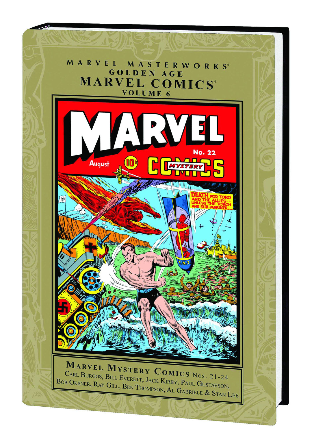 Marvel Masterworks Golden Age Marvel Comics Hardcover Volume 06