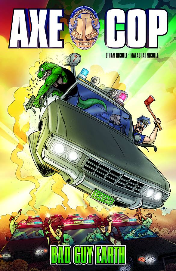 Axe Cop TPB Volume 02 Bad Guy Earth OXI-02