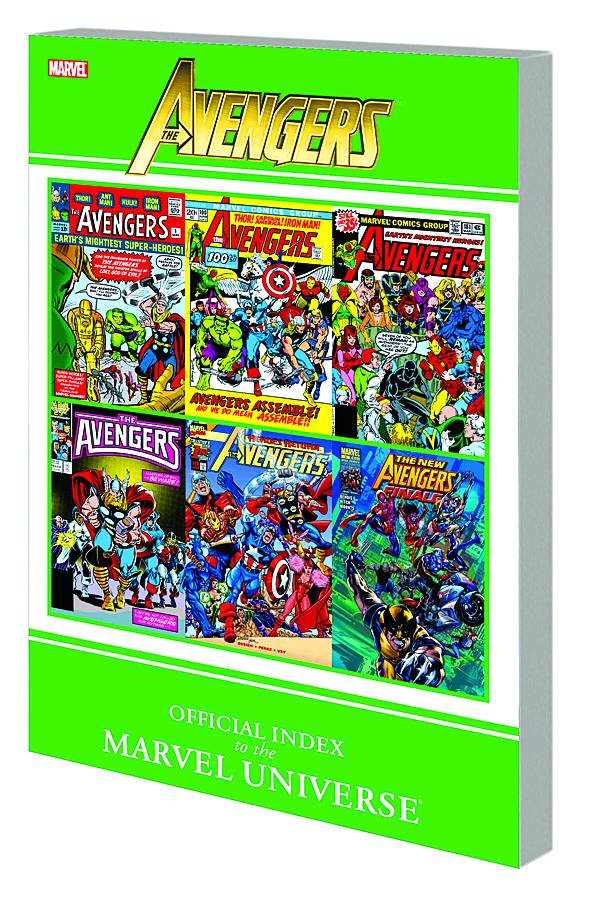 Avengers Off Index To Marvel Universe Graphic Novel TPB