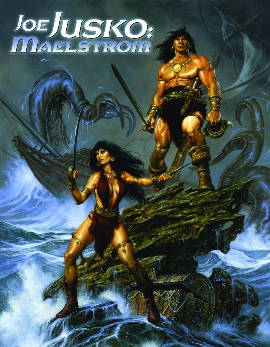 Joe Jusko: Maelstrom Sketchbook (Hardcover Signed Edition w/ Original Drawing)