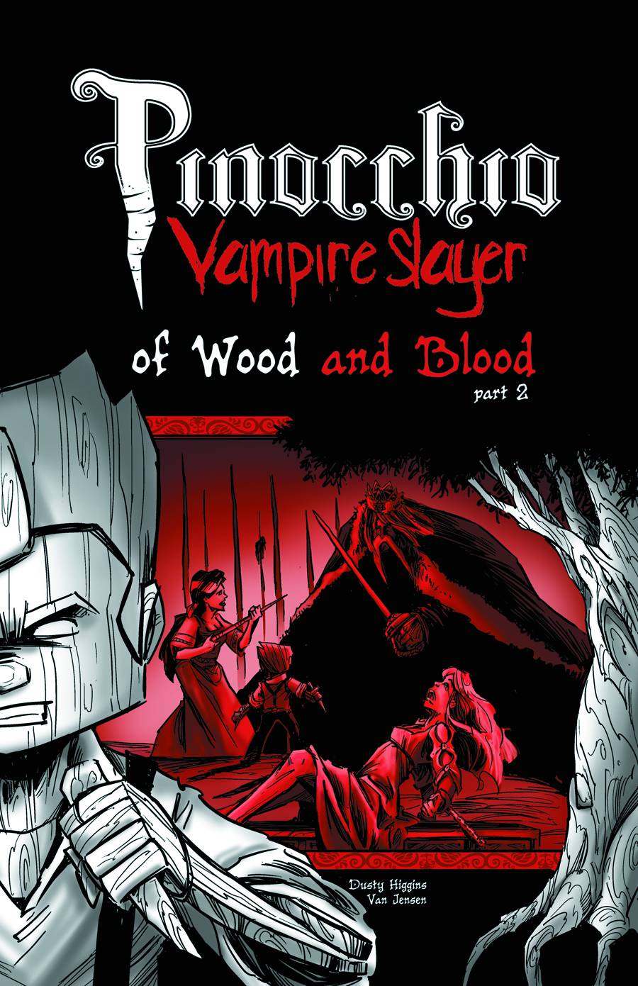 Pinocchio Vampire Slayer Graphic Novel Volume 04 Wood & Blood Pt 2 OXI-13