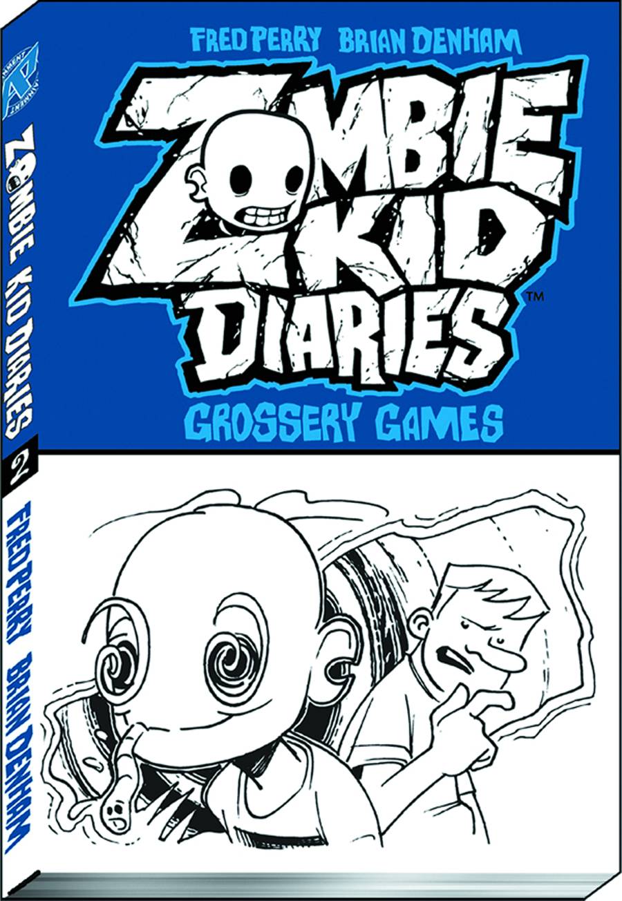 Zombie Kid Diaries Graphic Novel Volume 02 Grossery Games