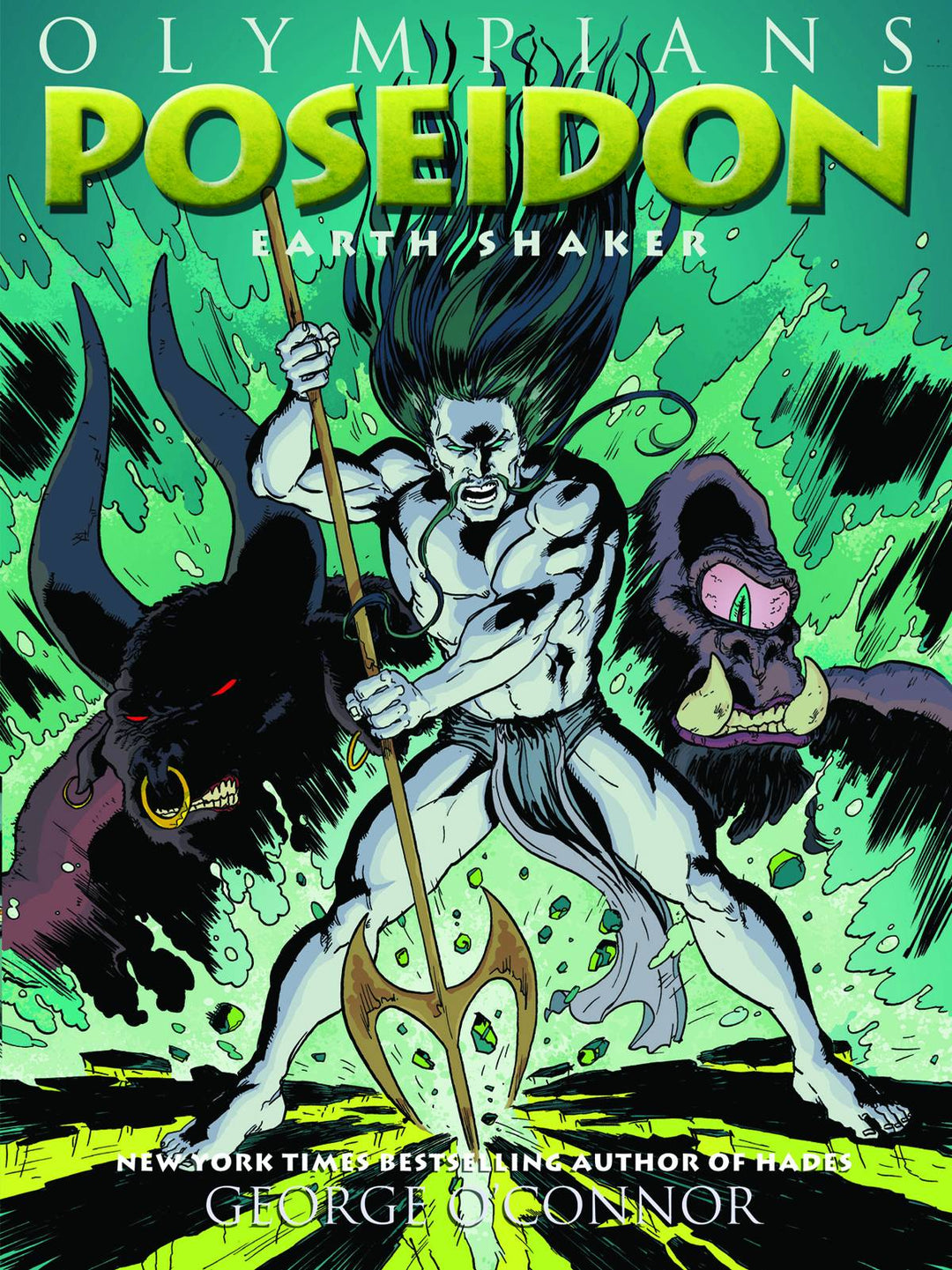 Olympians Graphic Novel Volume 05 Poseidon Earth Shaker