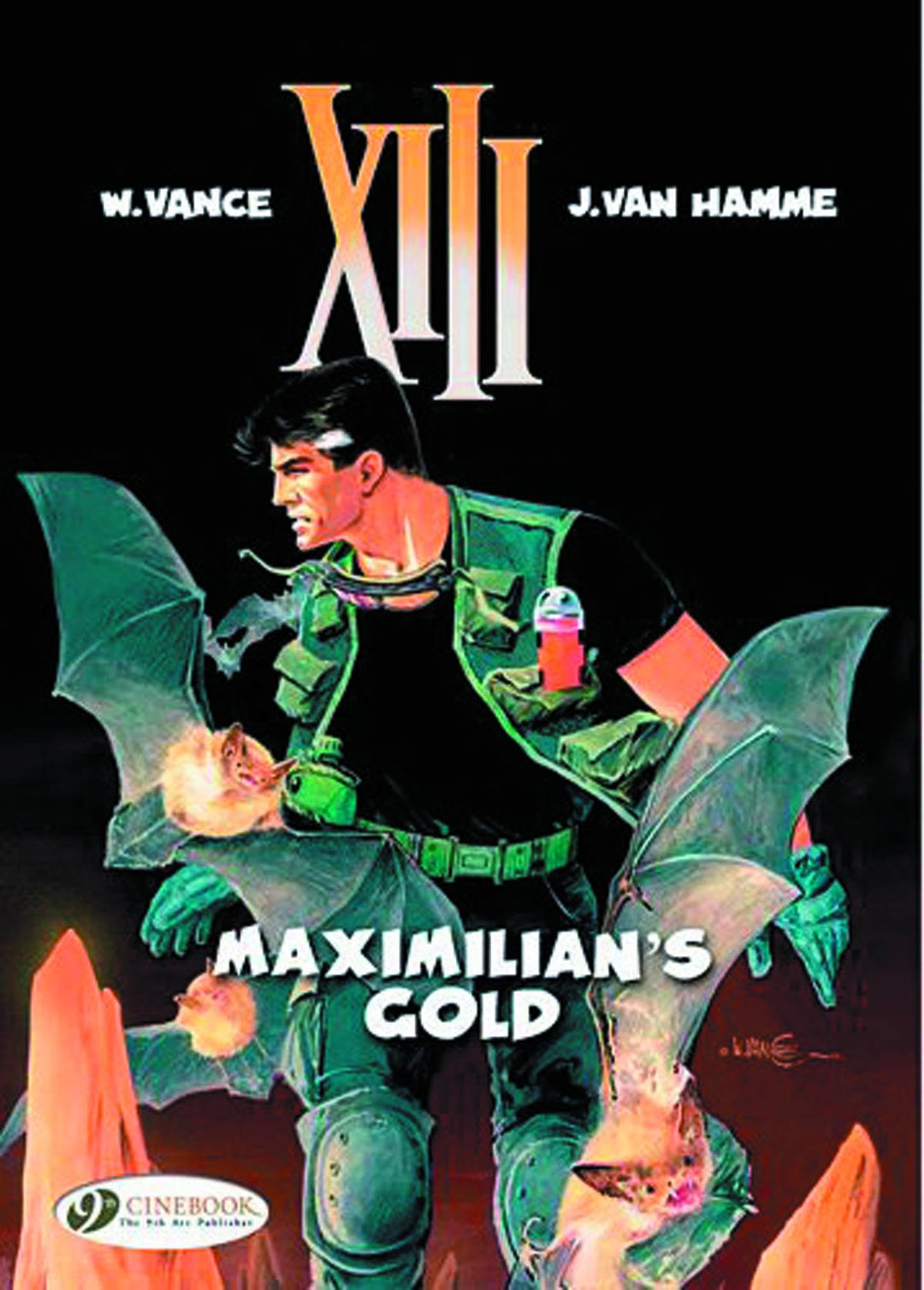 Xiii Cinebook Edition Graphic Novel Volume 16 Maximilians Gold