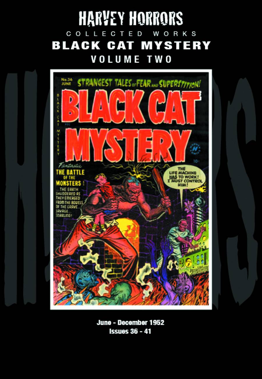 Harvey Horrors Collector's Works Black Cat Mystery Hardcover Volume 02