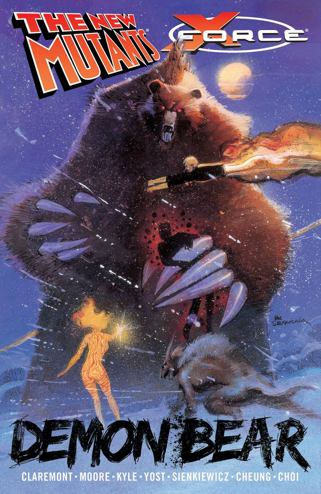 New Mutants X-Force TPB Demon Bear