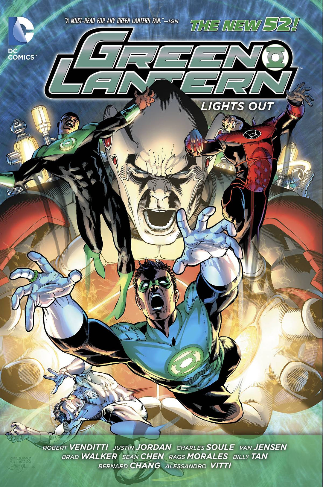 Green Lantern Lights Out TPB (N52)