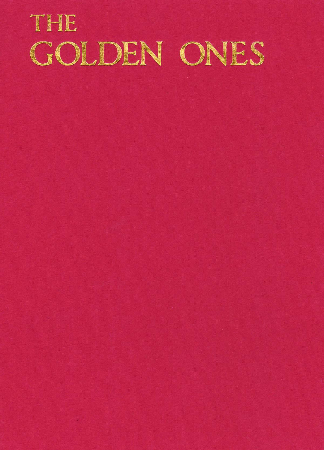 Golden Ones Art Book Hardcover (Mature)