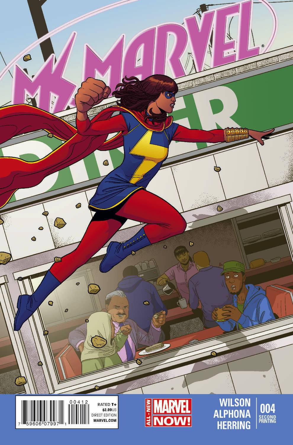 Ms Marvel (2014) #4 2nd PTG McKelvie