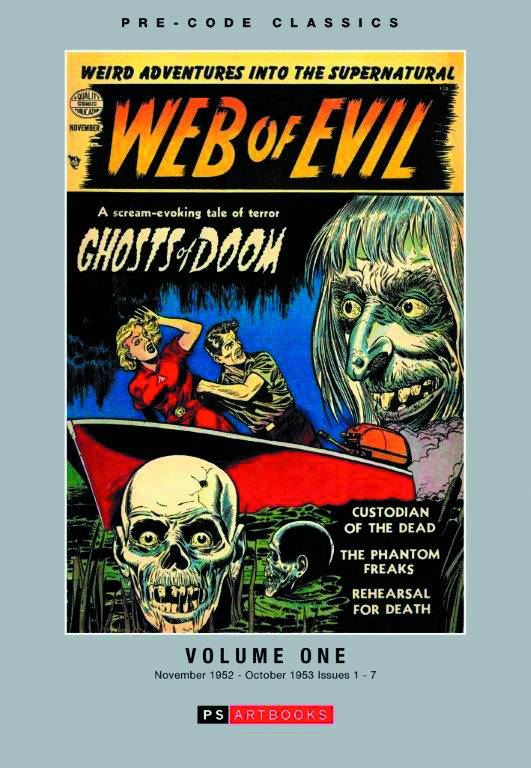 Pre Code Classics Web Of Evil Hardcover Volume 01