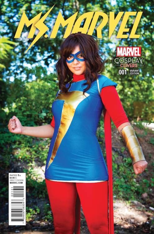 Ms Marvel #1 Cosplay Variant