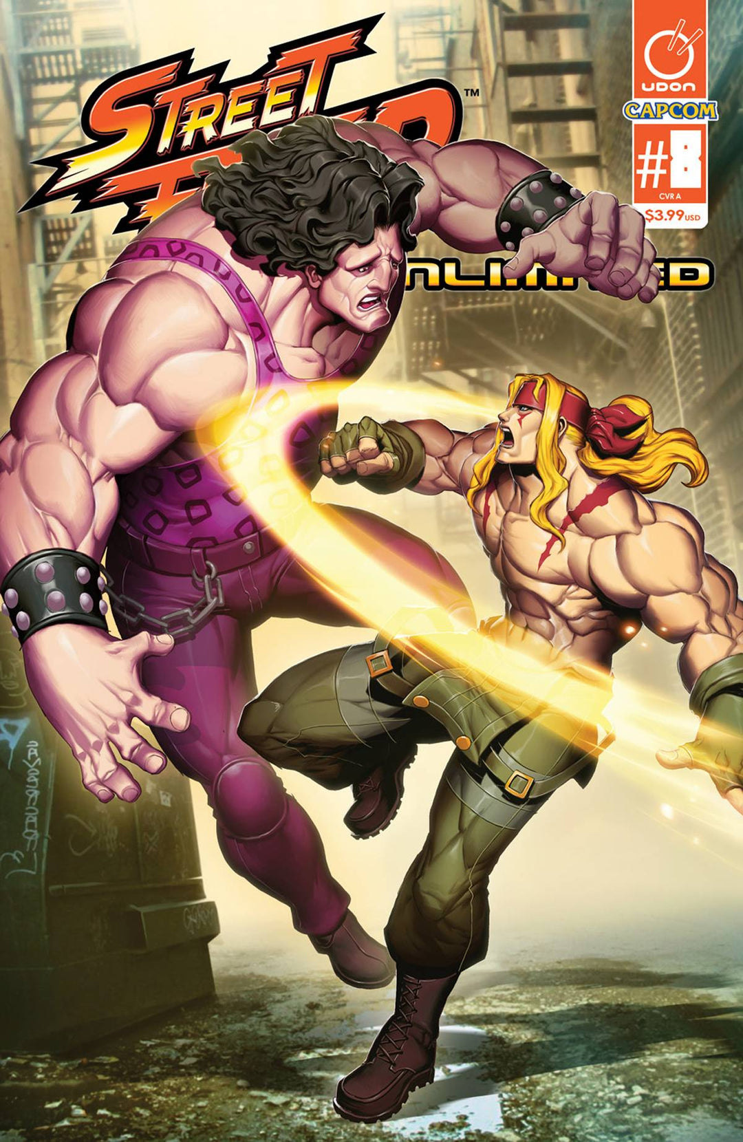 Street Fighter Unlimited #8 Cover A Genzoman Story