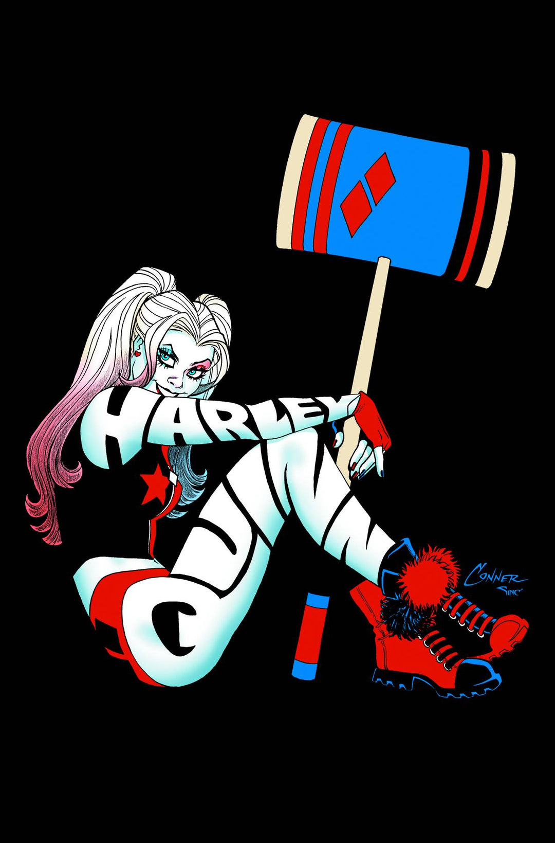 Harley Quinn Hardcover Volume 06 Black White & Red All Over